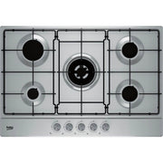 BEKO HIAW75224SXE PIANO COTTURA 75CM 5 FUOCHI A GAS COLORE INOX