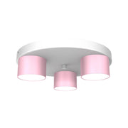 Plafoniera Dixie MLP7556 3x20W GX53 rosa Milagro metallo