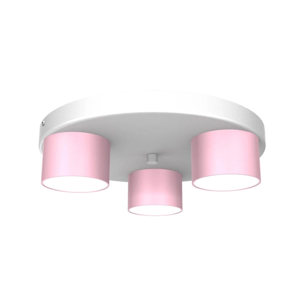 Plafoniera Dixie MLP7556 3x20W GX53 rosa Milagro metallo