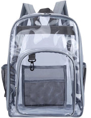 Zak da trasparenza, realizzato in PVC, resistente e impermeabile, alta qualità borsa trasparente, adatta per la sicurezza, il viaggio e gli eventi sportivi universitari.