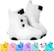 Calzature impermeabili per bambini, unisex, con riciclo. Bianche: L