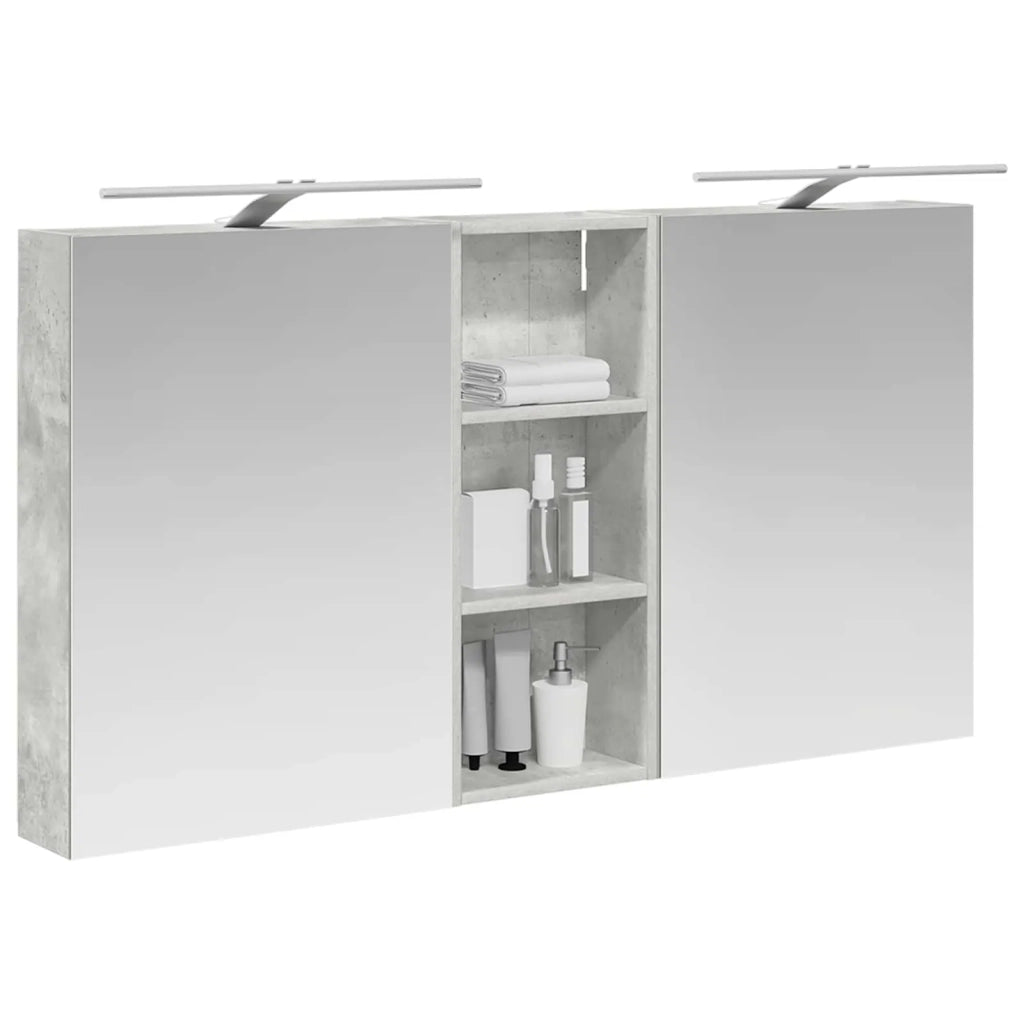 Set di Armadi da Bagno con lo scaffale 3 pcs 130 x 14,5 x 70 cm