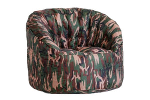 Poltrona Pouf Tortuga in Nylon Design Camouflage Avalli