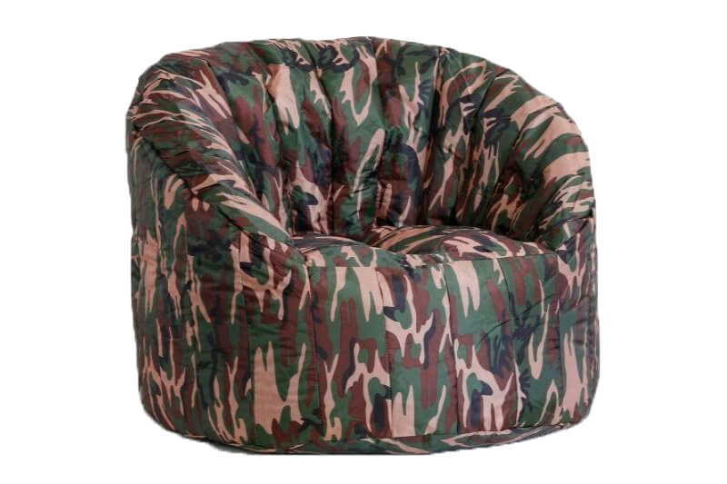 Poltrona Pouf Tortuga in Nylon Design Camouflage Avalli