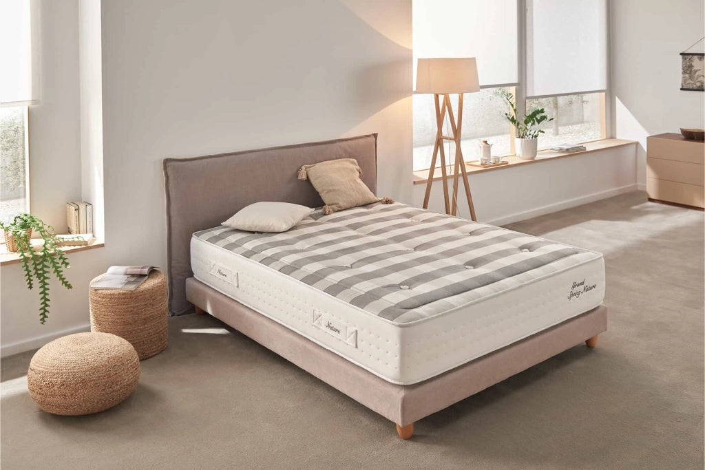 Materasso a molle insacchettate Grand Spring Nature - 80X190, 30cm - Moonia