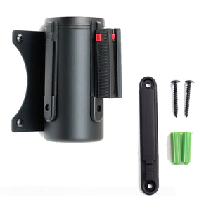 Tendinastro da Parete 4 m con Clip di Chiusura Nastro Rosso