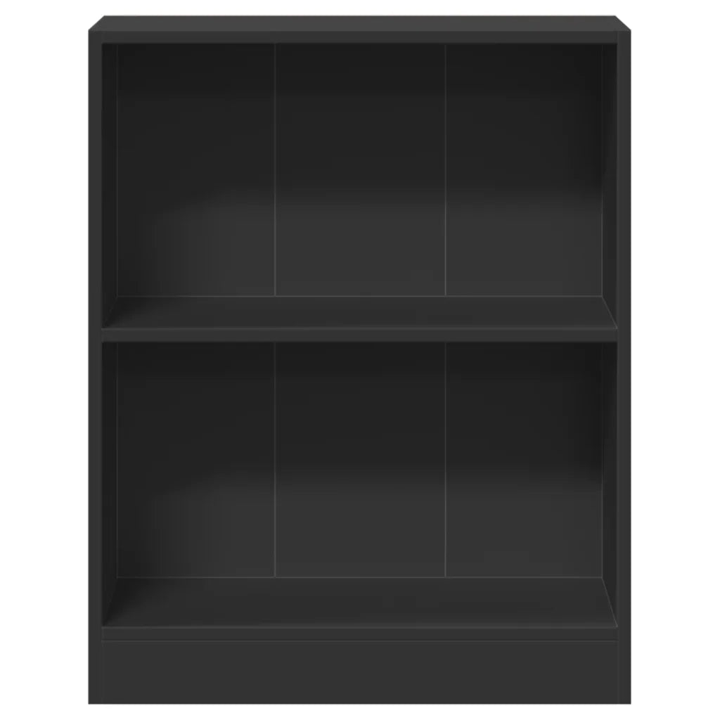 Libreria Nera 60x24x74,5 cm in Legno Multistrato cod mxl 20862