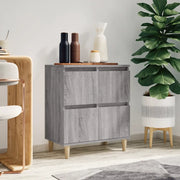 Credenza-Buffet-Armadio da cucina Grigio Sonoma 60x35x70 cm in Legno Multistrato 511392