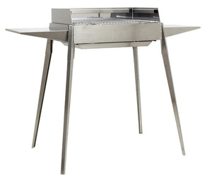 Barbecue a Carbone Carbonella in Acciaio Lisa Luxury Etna