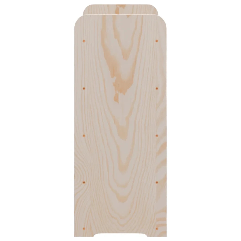 Portavini Pannello Superiore 67,5x25x60 cm Legno Massello Pino