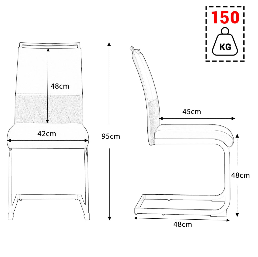 Sedia ergonomica con schienale in PU e lino; metallo; nera