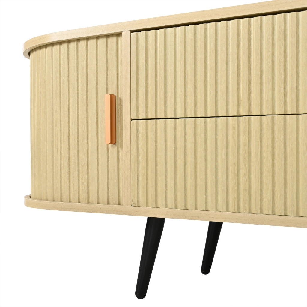 Mobile porta TV ovale 180 cm