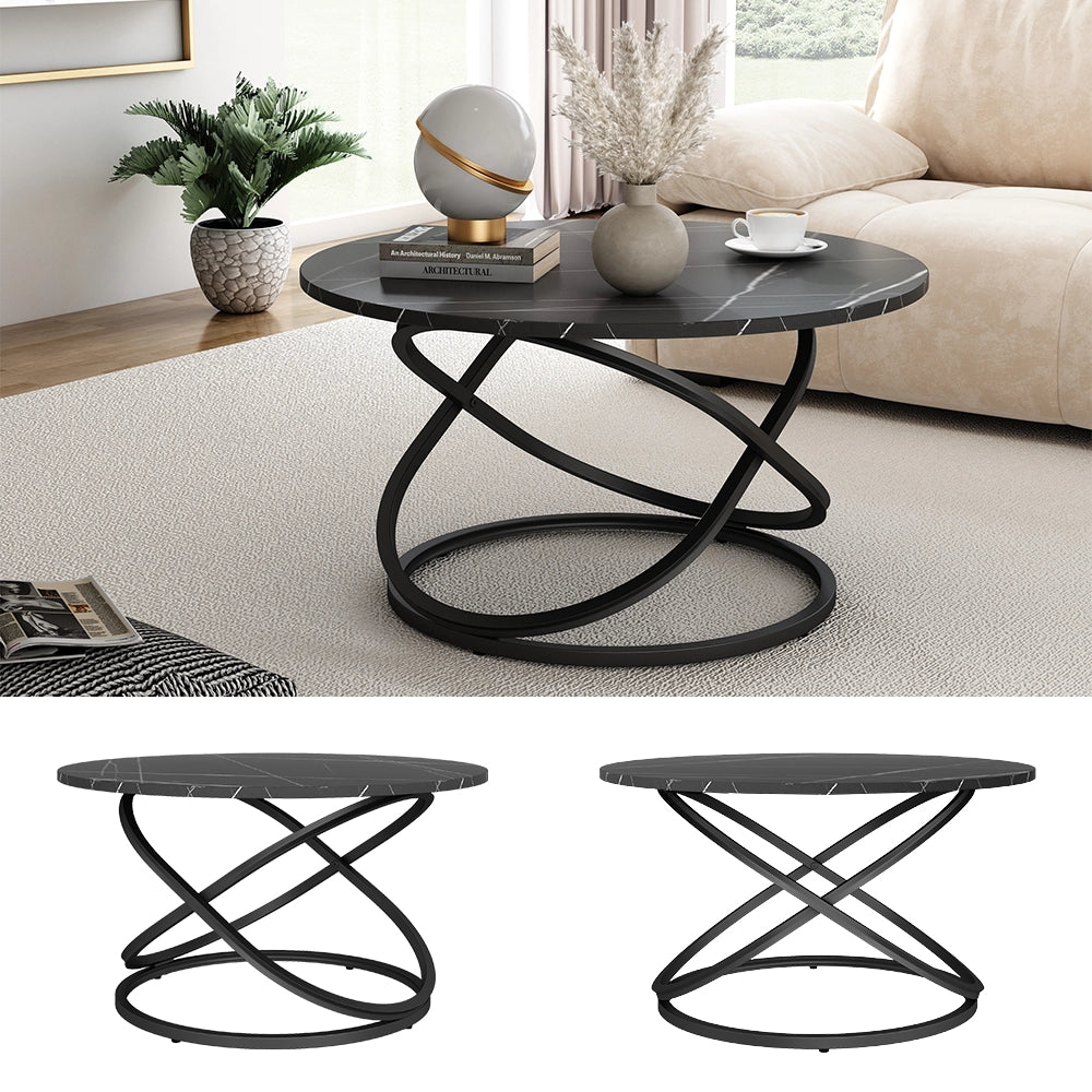 Vicco Tavolino Nero 79.5 x 46 cm con ampia superficie di lavoro
