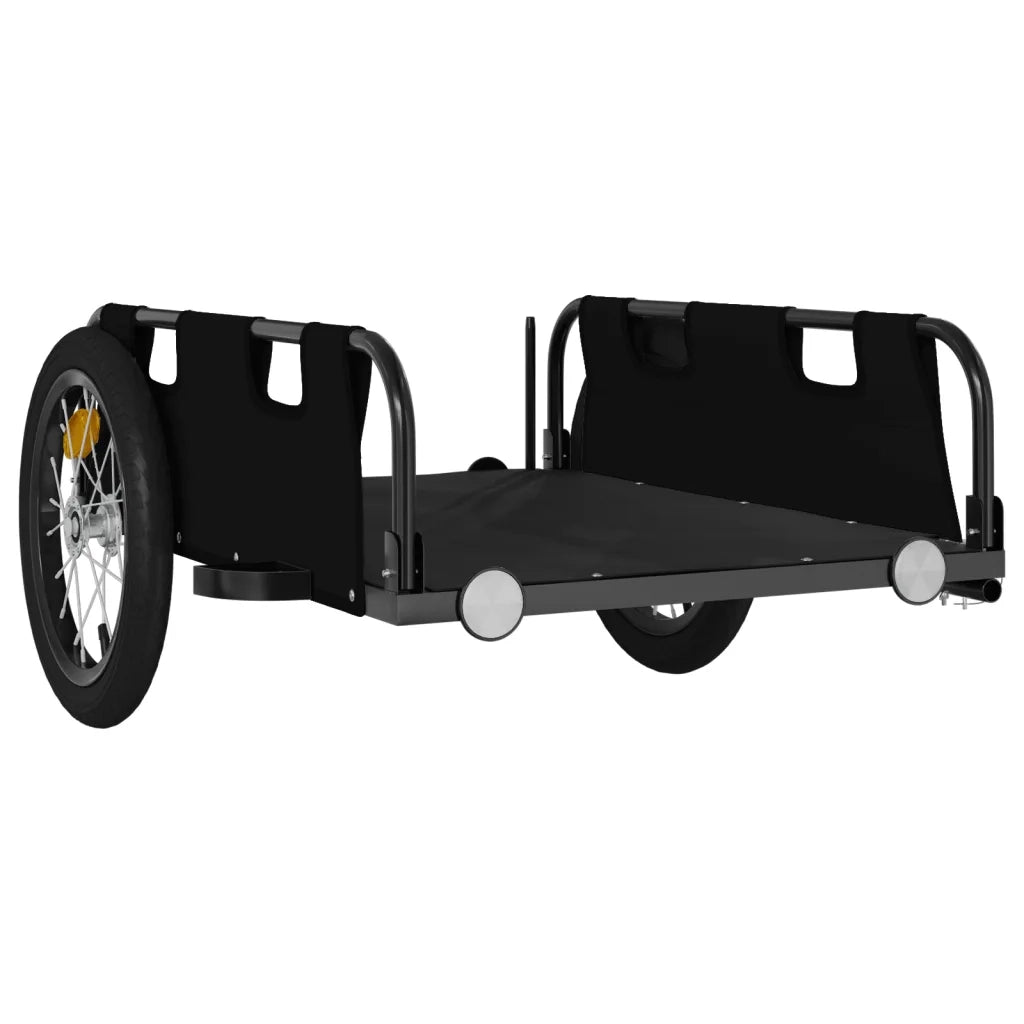 Rimorchio da Bici Nero Oxford e Ferro 94171