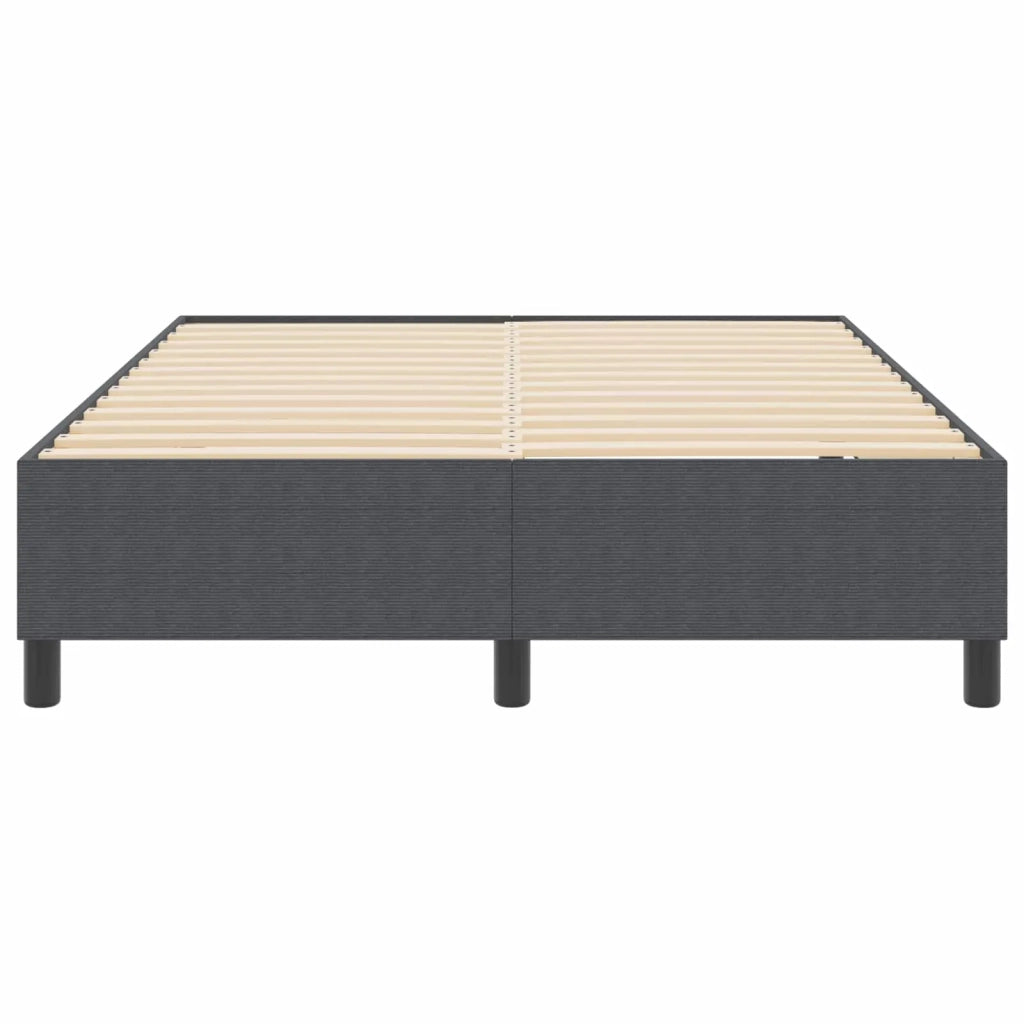 Struttura letto piattaforma Grigio scuro 140 x 200 cm 3337413