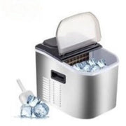 Macchina per Blocchi di Ghiaccio – 18KG/24u – Elettrica – Compatta – Argento – Riemesso a Mano – Blocchi di Ghiaccio Veloci
