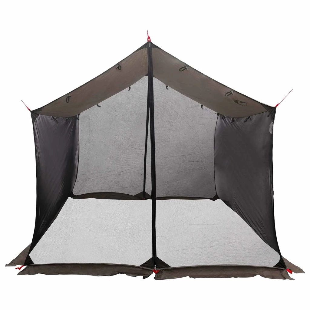 Telo da campeggio con pareti in rete Marrone Grigio 42029007