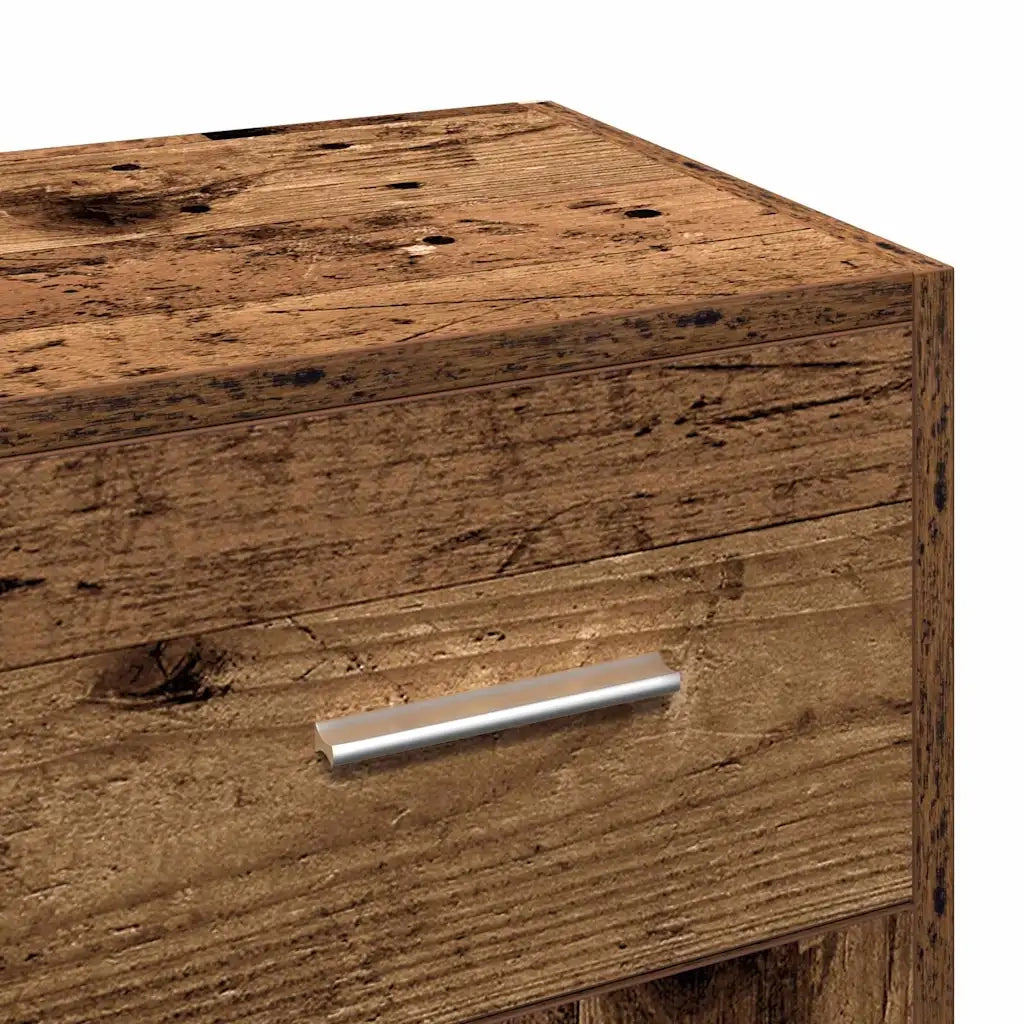 Credenza Legno Antico 91x28x75 cm in Legno Multistrato 855894