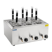 Cuocipasta in acciaio inox con 6 cestelli 14_0001268