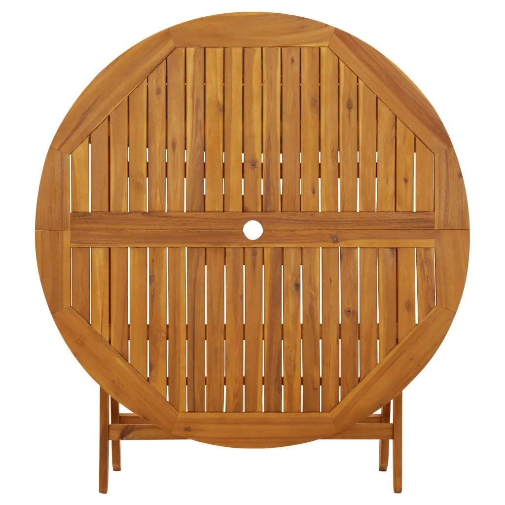 Set da Pranzo per Giardino 5 pz | Set Salotto da Giardino in Legno Massello di Acacia