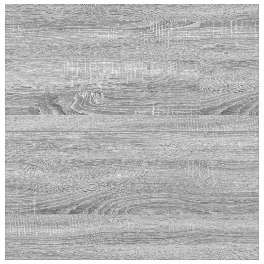 Tavolino da Salotto con Cassetti Grigio Sonoma 100x100x40 cm