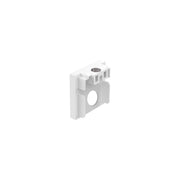 Profilo Basso Con Foro Ego Alluminio Bianco