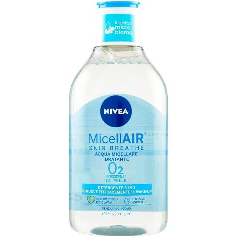 NIVEA ACQUA MICELLARE  PER PELLI NORMALI IN FORMATO DA 400 ML