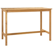 Tavolino da Giardino | Tavolo da bar Naturale 150 x 75 x 105 cm Legno di teak solido