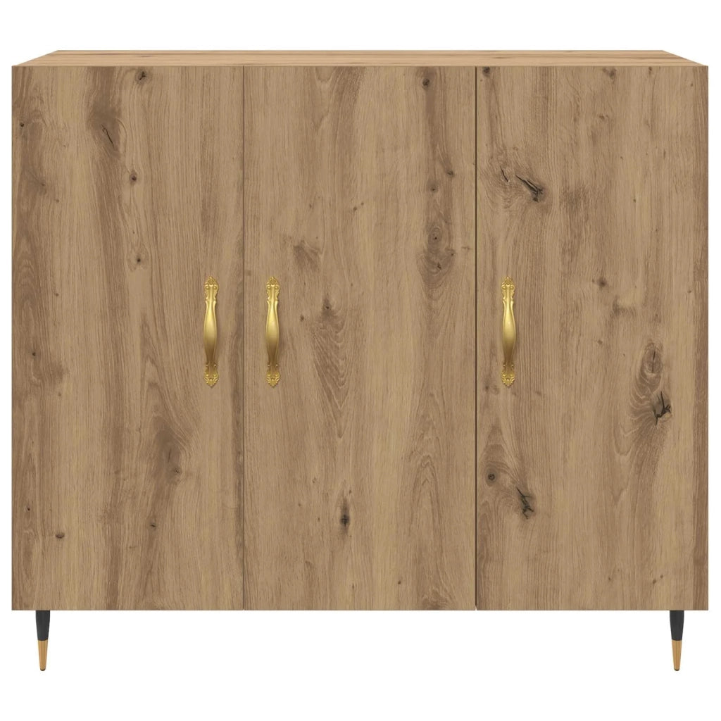 Credenza Rovere artigianale 90 x 34 x 80 cm Legno multistrato 879580