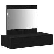 Toeletta | Tavolo da Trucco Nero 83 x 40 x 70 cm Legno multistrato