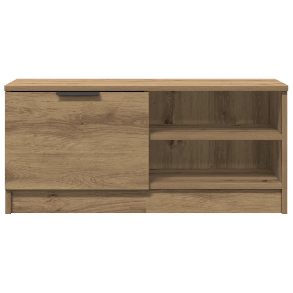 Mobili Porta TV 2 pz | Armadietto TV | Mobile Porta TV Rovere Artigianale 80x35x36,5cm Truciolato
