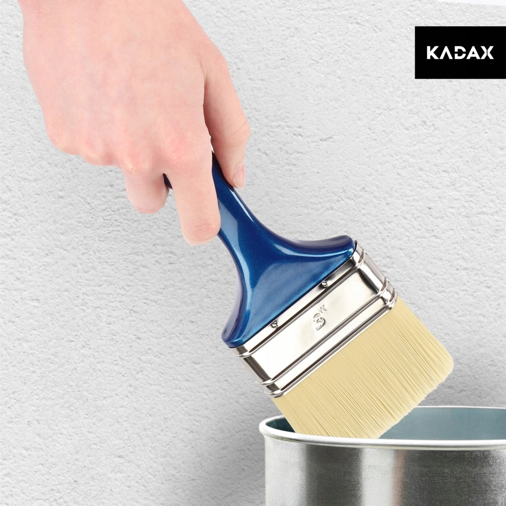 Pennello universale piatto dritto KADAX per pittura inglese, prodotto per la lucidatura, 78 mm
