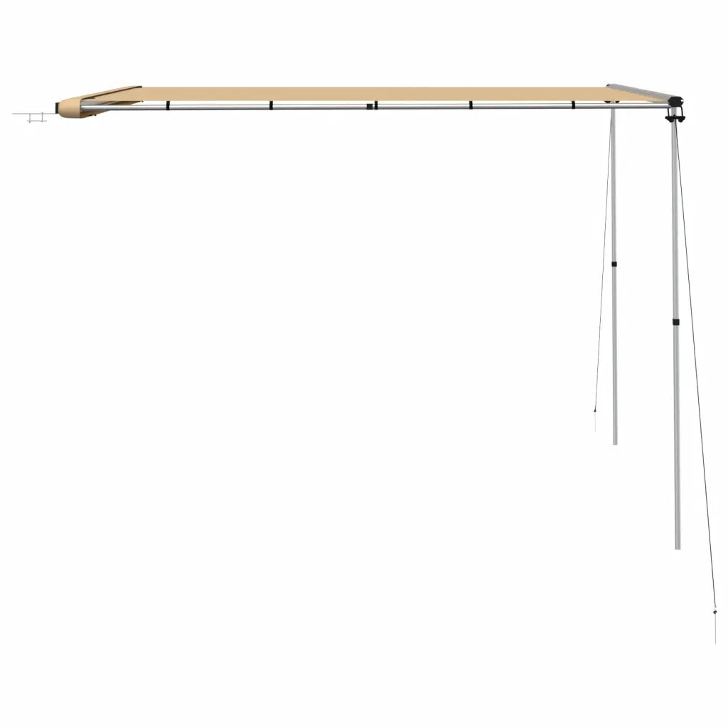 vidaXL Tendalino per Camper e Roulotte 3x3x2,15 m Beige
