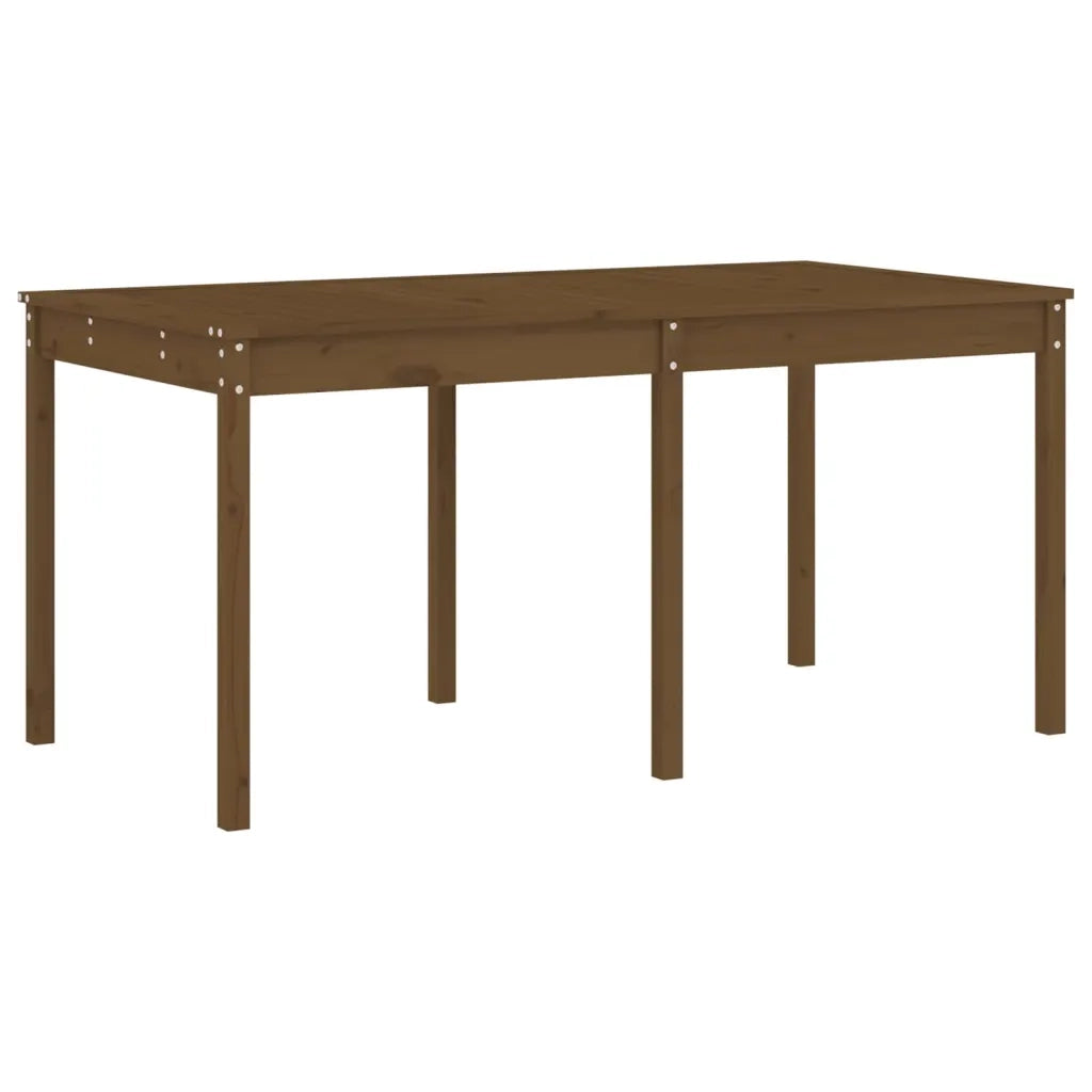 Set da Pranzo da Giardino 13 pz ambra in Legno Massello di Pino 3157724