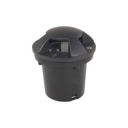 Trade Shop - Faretto 3w Watt 3 Led Segnapasso Terra Tondo Incasso 9901 Luce Verde Ip65 -