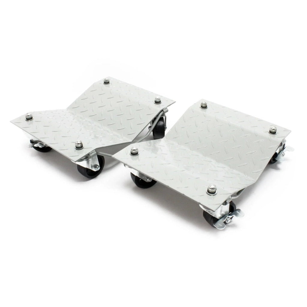 Carrello di movimentazione ausilio al trasporto martinetto 2 pezzi carico fino a 680 kg di manovra 16_0002567