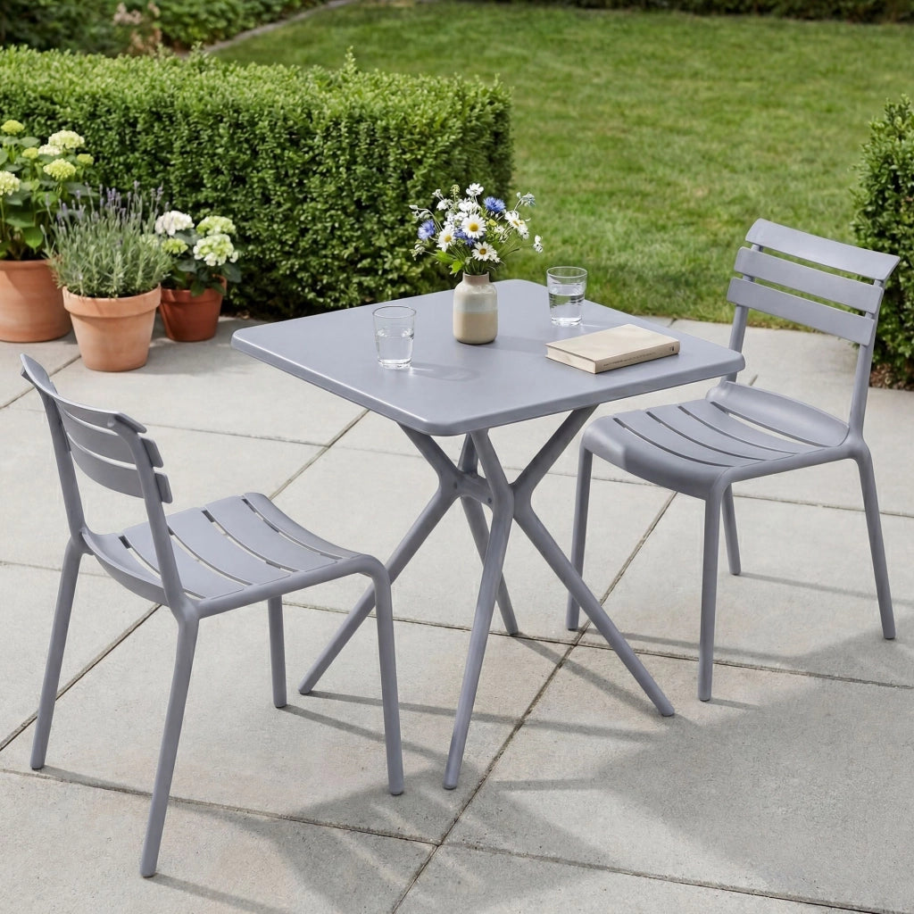 Set di mobili da giardino Vela con 2 sedie 4