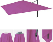 Copriparasole per ombrelloni da 300-400 cm in tessuto Oxford – resistente all'UV e al tempo