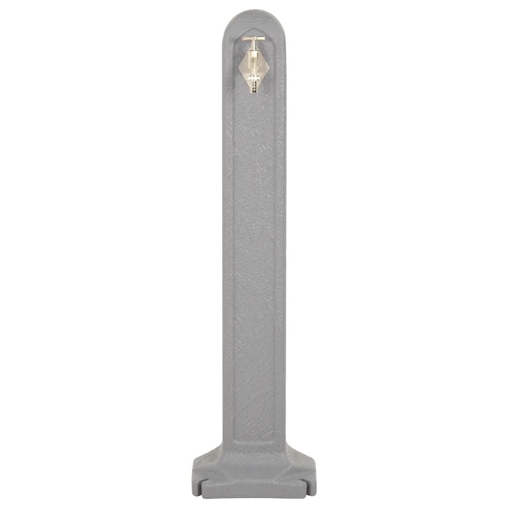 Cisterna da Giardino e Rubinetto Grigio Chiaro Effetto Pietra CFW5513544