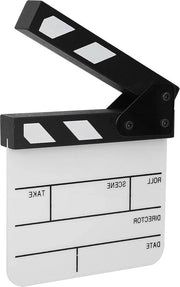 Tela da Clapboard Acrilica per Proprietà di Scena - Tavola di Controllo Bianco e Nero PAV1BWE3S