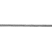 Fune metallica Ã˜ 3 mm. Inox A2 - AISI 304 nucleo in fibra tessile 150 mt.