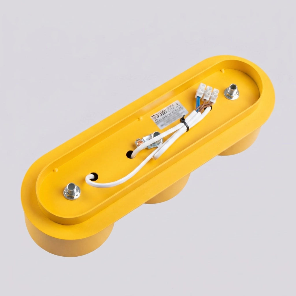 Plafoniera MODO 3 giallo Gx53