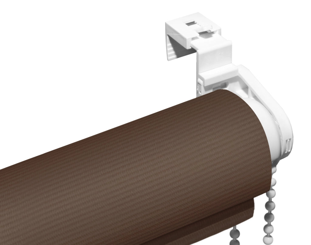 VIEWTEX Tenda a rullo Easy Fix Traslucida Ecofuture (100% tessuto riciclato) Marrone 60 X 190cm - Made in Europe - 5 anni di garanzia