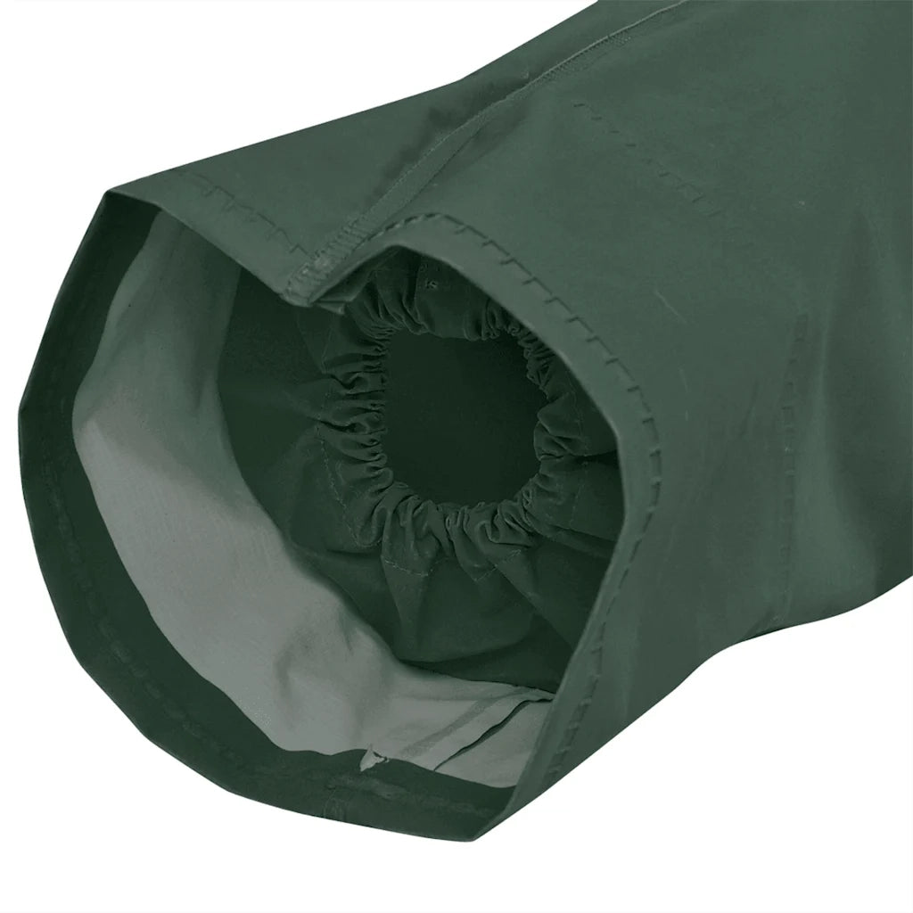Impermeabile Lungo Resistente all'Acqua con Cappuccio Verde L CFW2773502