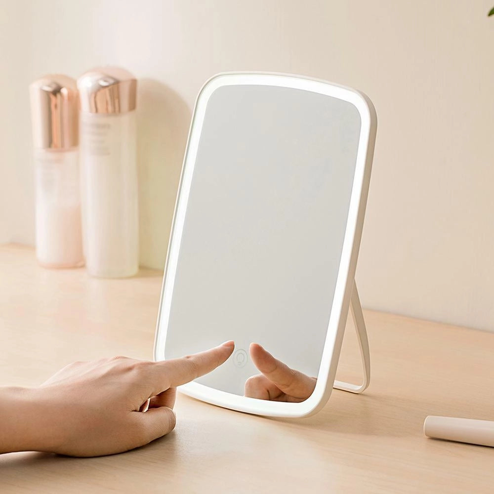 SPECCHIO DA TRUCCO TOUCH A LED RICARICABILE 3 MODALITA' DI LUCE Art.21080