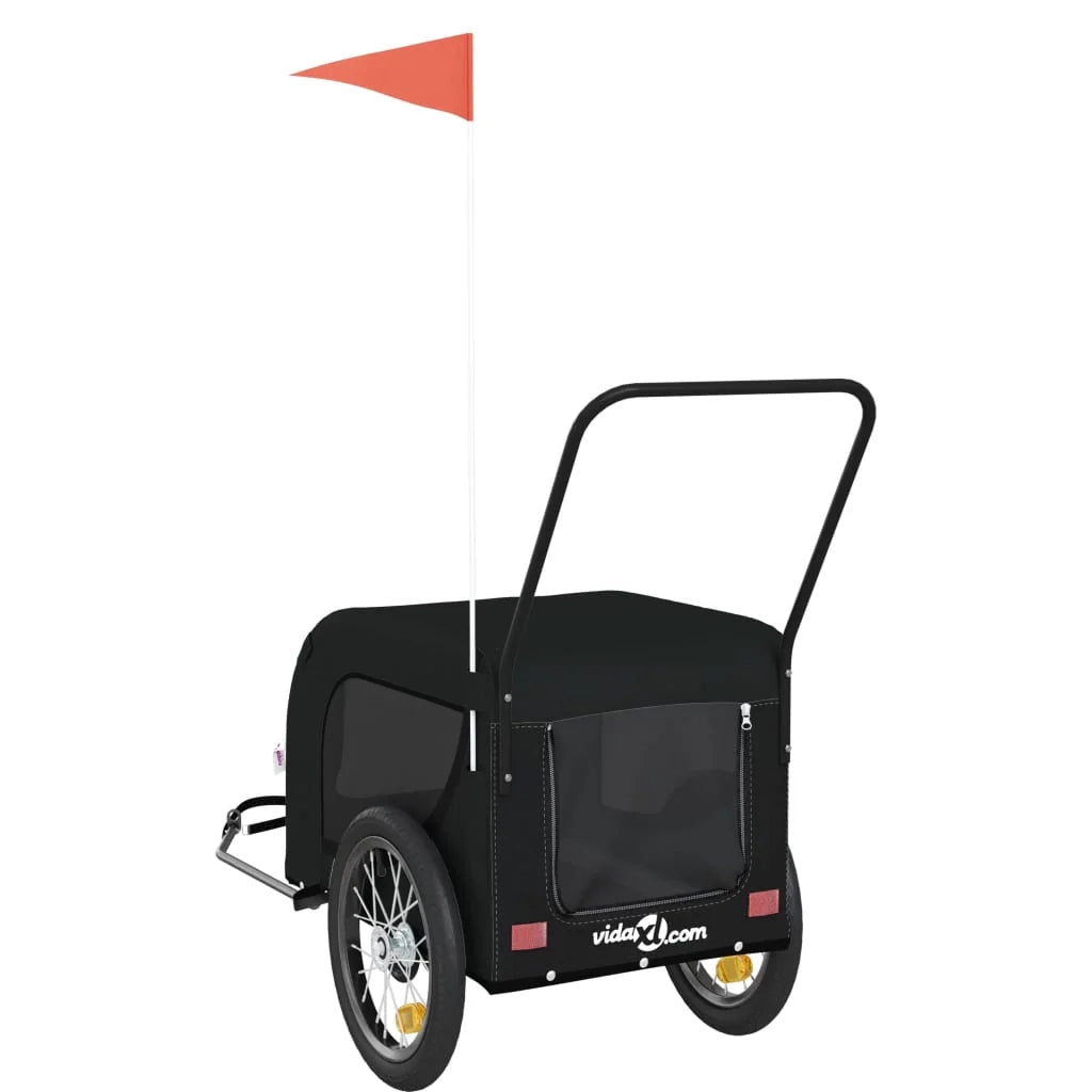 Rimorchio/carrello per animali domestici nero 02_0044223