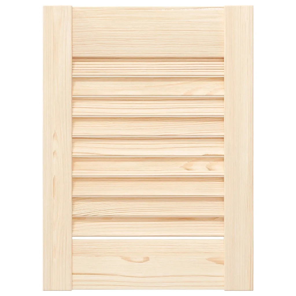 Ante con Design a Lamelle 2 pz 39,5x29,5 cm in Legno di Pino CFW3530557