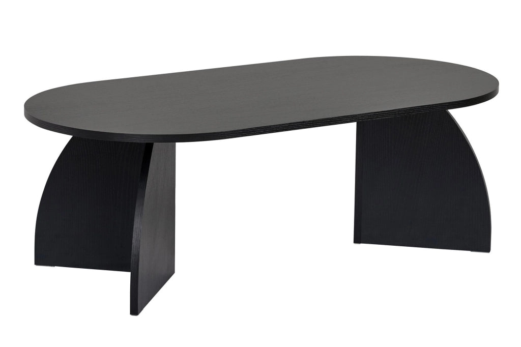 Tavolino in legno "Melina" 120 x 60 x 40 cm - Legno nero