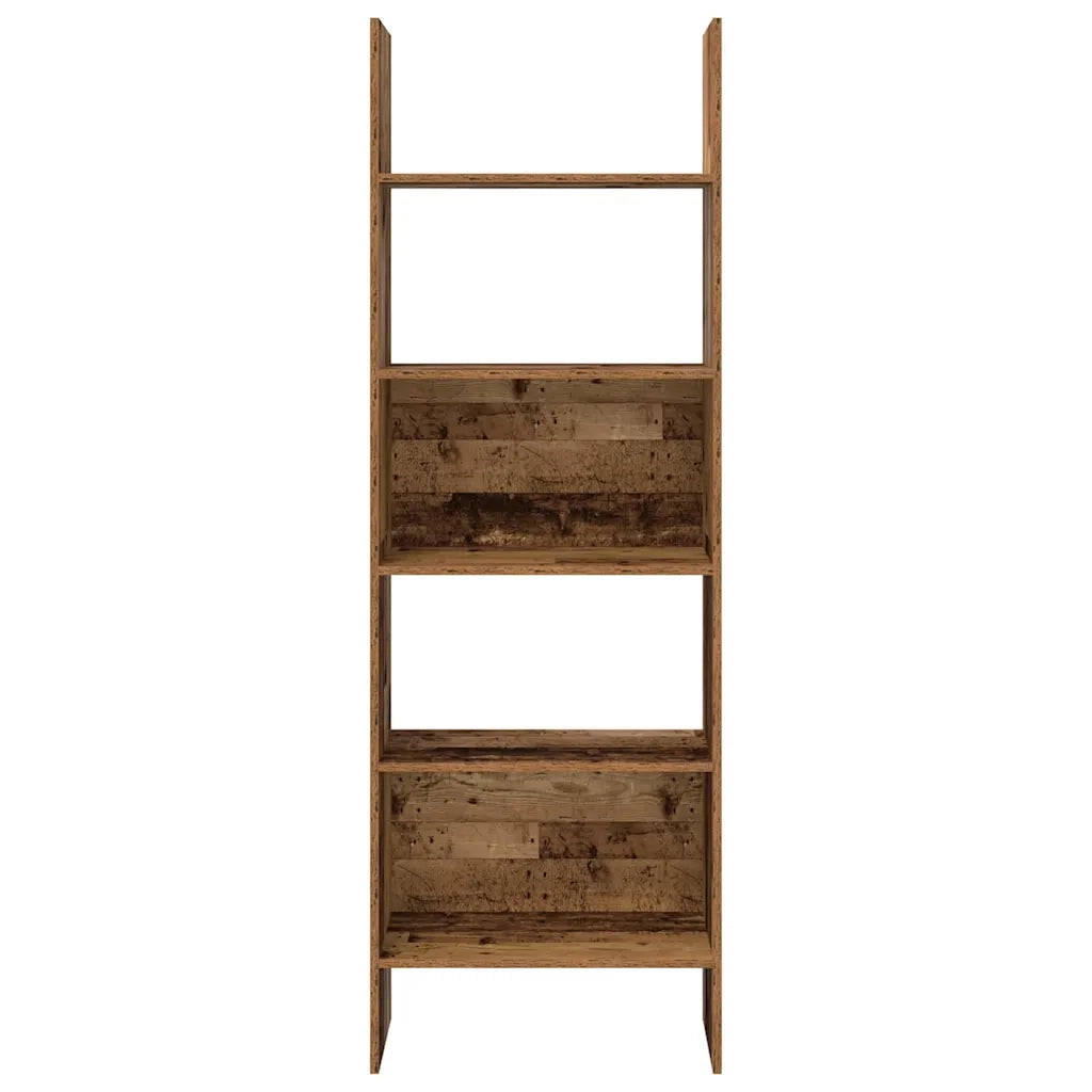 vidaXL Armadio per Libri Legno vecchio 60 x 35 x 180 cm