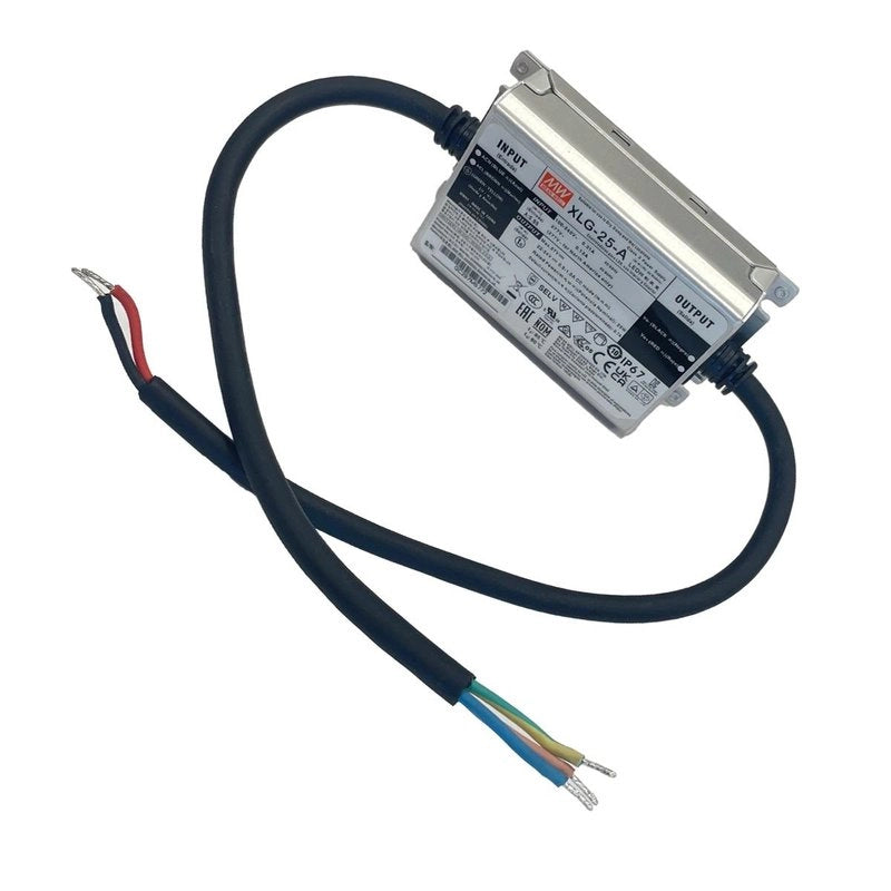 MW MEAN WELL XLG-25-A Led Driver Corrente Costante 700mA 22-54V 25W IP67 Input 220V e 110V